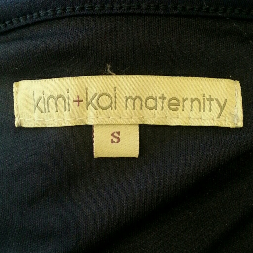 Kimi + Kai Lana Ruched maternity dress - Picture 4 of 4